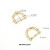 18K gold-1.8cm 