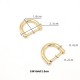 Bag repair hardware, Bag D-rings Dee-rings, 2pc/lot