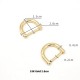 Bag repair hardware, Bag D-rings Dee-rings, 2pc/lot