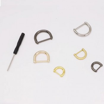 Bag repair hardware, Bag D-rings Dee-rings, 2pc/lot Bag repair hardware, Bag D-rings Dee-rings, 2pc/lot