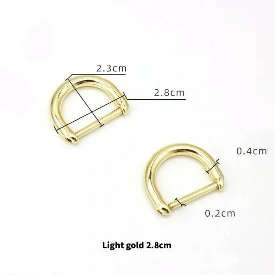 Bag repair hardware, Bag D-rings Dee-rings