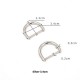 Bag repair hardware, Bag D-rings Dee-rings, 2pc/lot