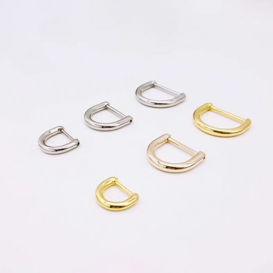 Bag repair hardware, Bag D-rings Dee-rings, 2pc/lot