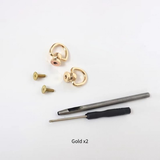 Bag repair hardware, Swivel stud