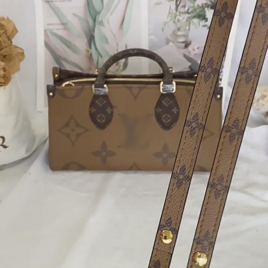 LV shoulder strap 011 for Onthego, Pochette Metis East west