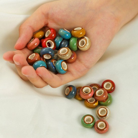 Ceramics beads, 10pc/lot