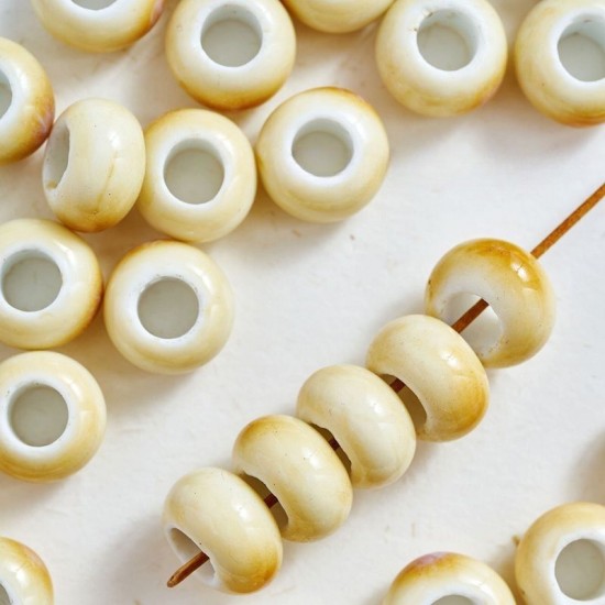 Ceramics beads, 10pc/lot