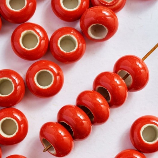 Ceramics beads, 10pc/lot