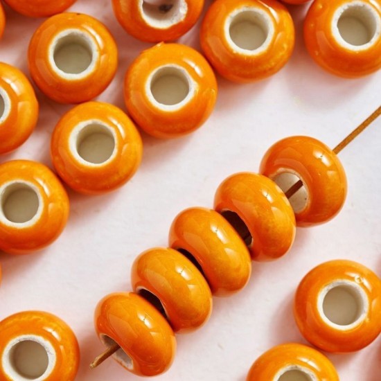 Ceramics beads, 10pc/lot