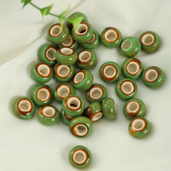 Ceramics beads, 10pc/lot