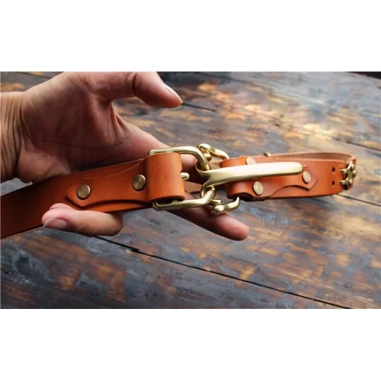 Cavalryman Belt buckle Leather Belt Fastener Cinch Belt Leathercraft ...