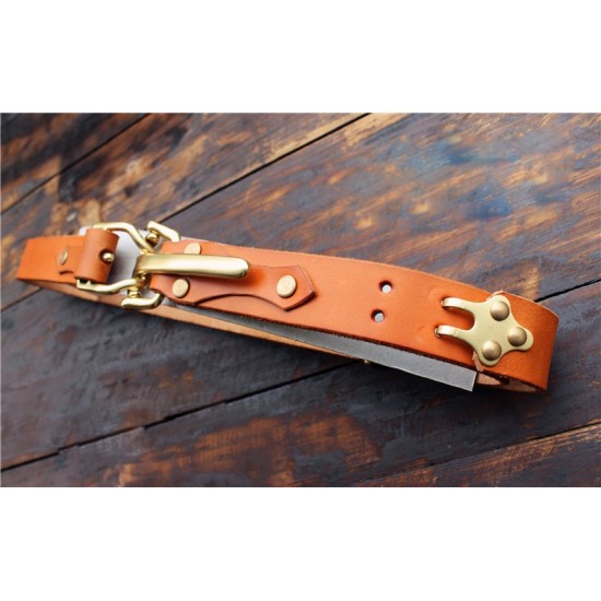 leather cinch belt