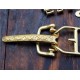 Cavalryman Littleton Belt buckle Leather Belt Fastener Cinch Belt Leathercraft Supply Handmade Supply Cowgirl belt buckle Adjustable belt buckle