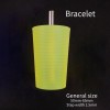 Leather bracelet and finger ring polish tool