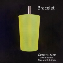 Leather bracelet and finger ring polish tool