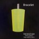 Leather bracelet and finger ring polish tool