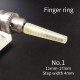 Leather bracelet and finger ring polish tool