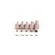 Copper magnetic bracelet connector No.6, 5pcs/lot