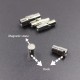 Stainless steel magnetic bracelet connector No.7, 5pcs/lot