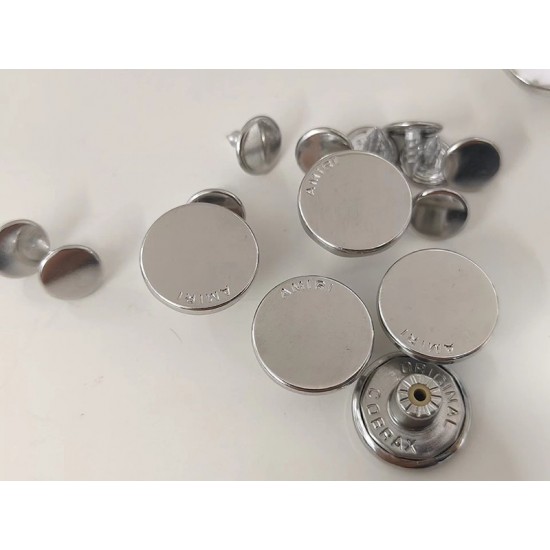 AMIRI shank button No.1, 5pc/lot, 17mm