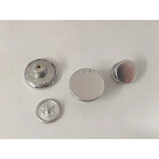 AMIRI shank button No.1, 5pc/lot, 17mm