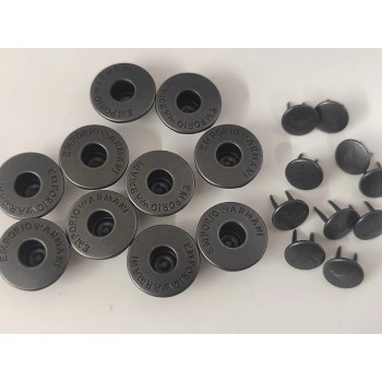 ARMANI shank button No.1, 5pc/lot, 17mm