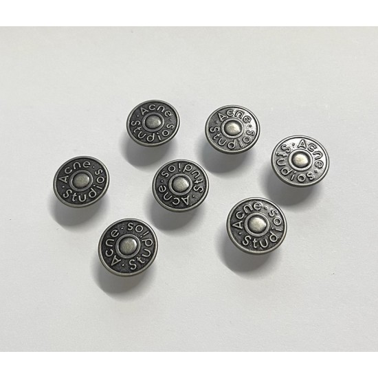 Acne Studios shank button No.1, 5pc/lot