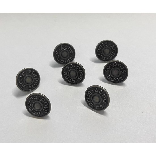 Acne Studios shank button No.1, 5pc/lot