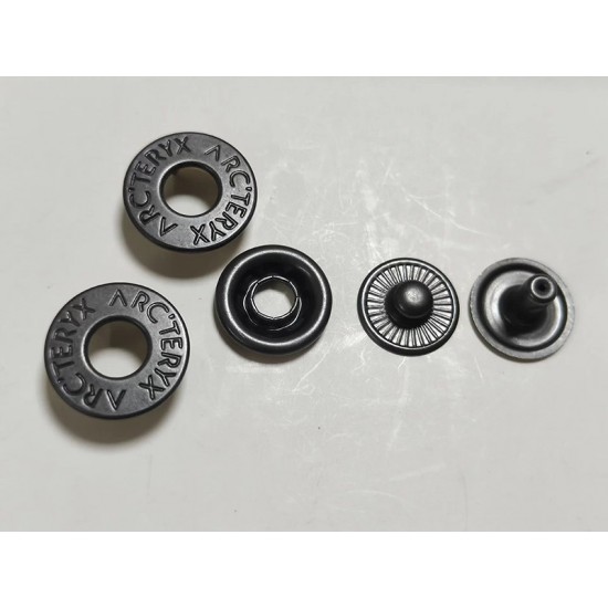 Arc Teryx snaps No.1, 5pc/lot, 17mm