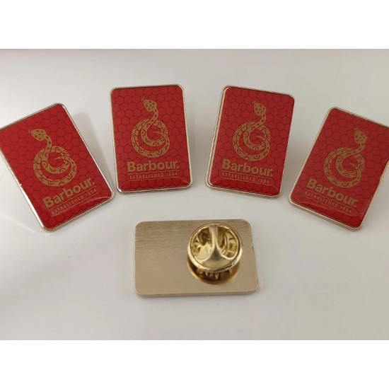 BARBOUR badge No.1, 25mm x17.5mm