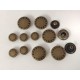BARBOUR snaps No.3 5pc/lot, 18mm, 15mm, 10mm