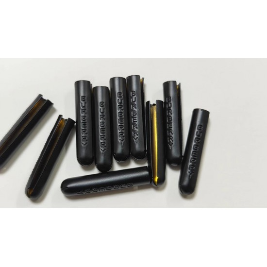Burberry drawstring tip No.1, 2pc/lot, 27mm x 5.5mm x 5mm