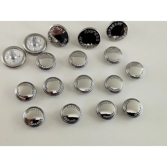 Burberry shank button No.2, 5pc/lot, 9mm
