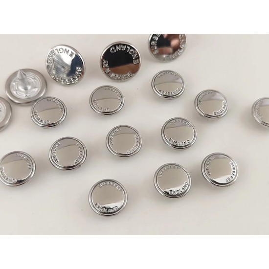 Burberry shank button No.2, 5pc/lot, 9mm