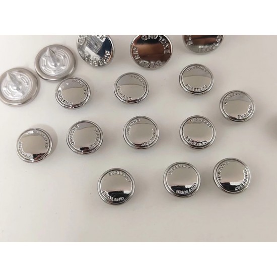 Burberry shank button No.2, 5pc/lot, 9mm