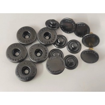 Burberry snaps No.2, 5pc/lot, 18mm
