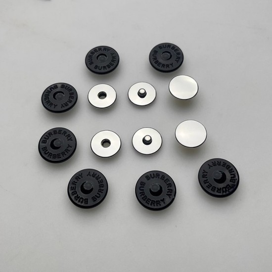 Burberry snaps No.4, 5pc/lot, 18.5mm