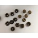 Burberry snaps No.5, 5pc/lot, 15mm, 17mm Burberry snaps No.5, 5pc/lot, 15mm, 17mm