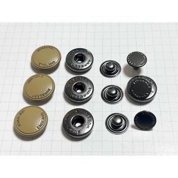 Burberry snaps No.7, 5pc/lot, 17mm