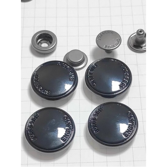 Burberry snaps No.9, 5pc/lot, 20mm