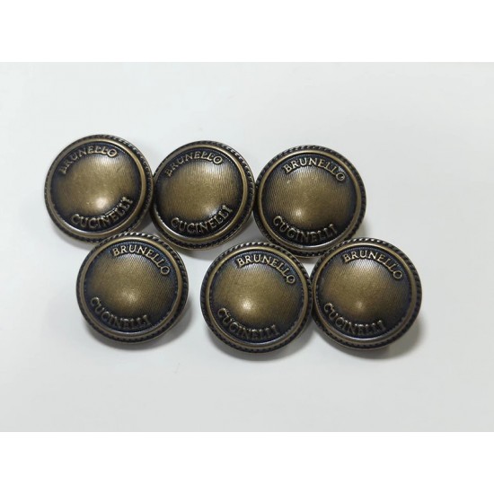 Brunello Cucinelli button No.1 2pc/lot, 23mm, 25mm