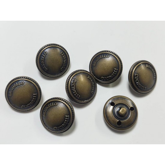Brunello Cucinelli button No.1 2pc/lot, 23mm, 25mm