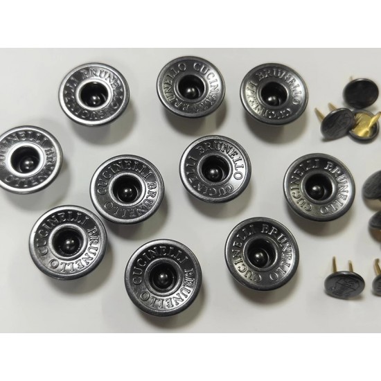Brunello Cucinelli shank button No.1 5pc/lot, 18mm