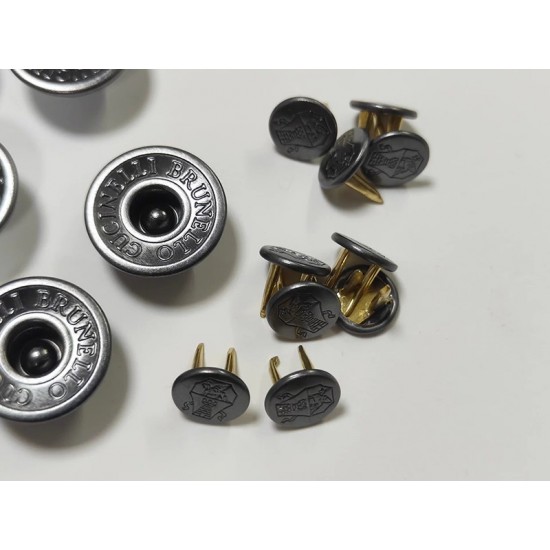 Brunello Cucinelli shank button No.1 5pc/lot, 18mm