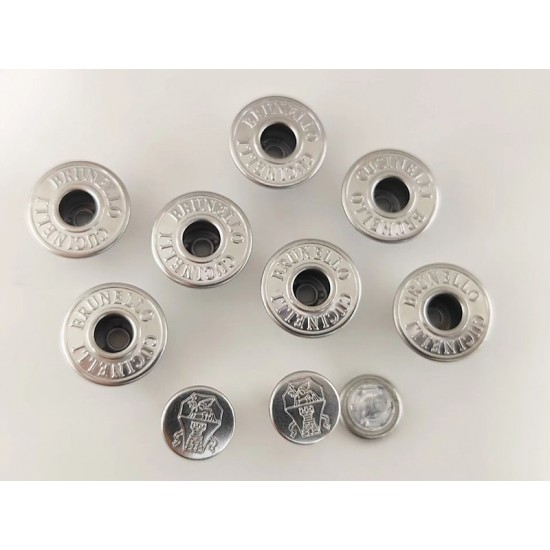 Brunello Cucinelli shank button No.2 5pc/lot, 14mm 19mm