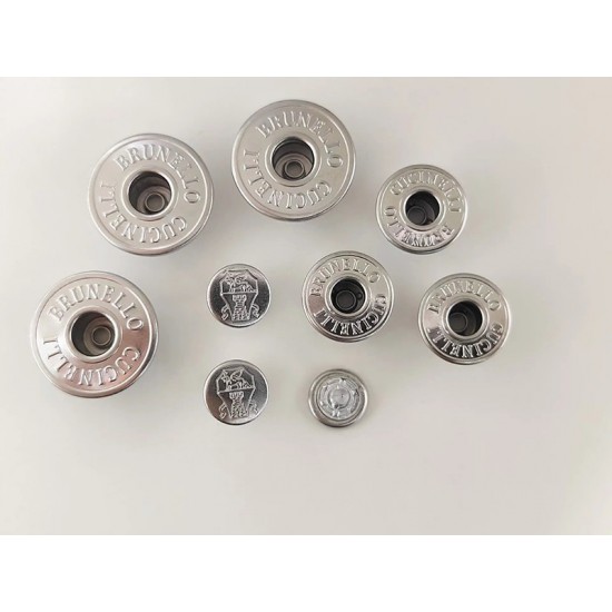 Brunello Cucinelli shank button No.2 5pc/lot, 14mm 19mm