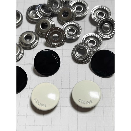 Celine snaps No.2, 5pc/lot, 15mm