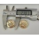 Chanel button No.1, 5pc/lot, 24mm