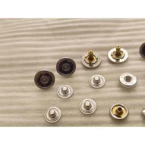 Chanel snaps No.1, 5pc/lot, 11mm
