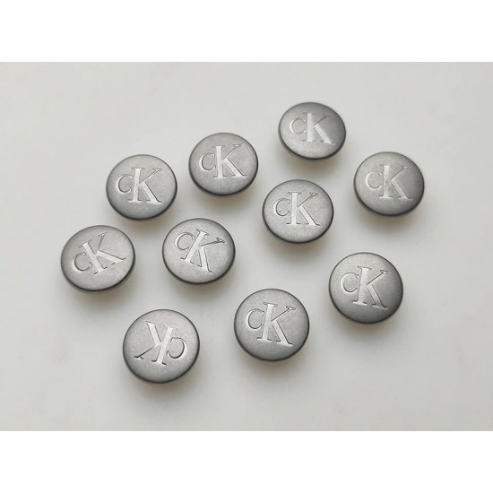 CK snaps No.1, 5pc/lot, 15mm